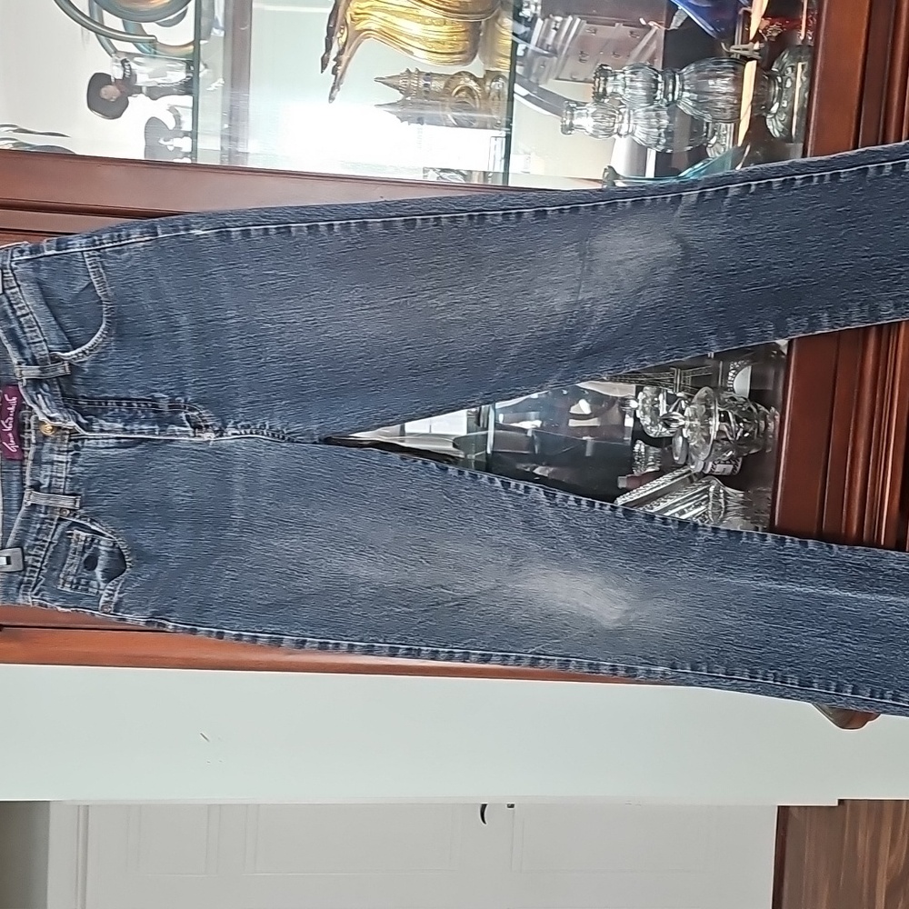 Gloria Vanderbilt Dark Blue Straight Leg Jeans Size 10